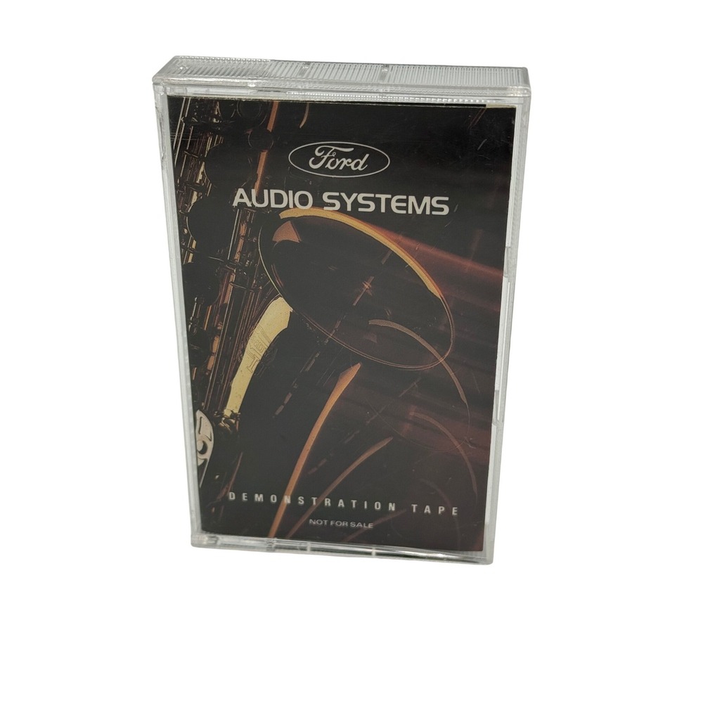 Vintage Ford Audio System Demo Cassette Tape Back To Future Promo FOAF-19A199-AA